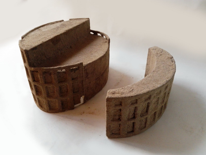 edificio arena replica porex 25x71x11 39x72x48 (20eu.) 1u